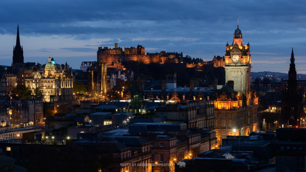 Edinburgh Palace by Andrew Sommerfeld