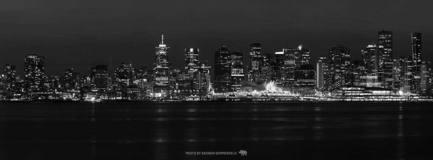 Good Evening, (from) Lonsdale Quay by Andrew Sommerfeld