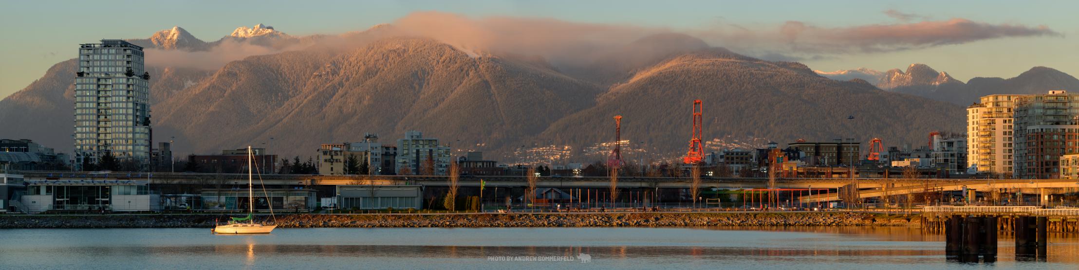 Good Evening, False Creek by Andrew Sommerfeld