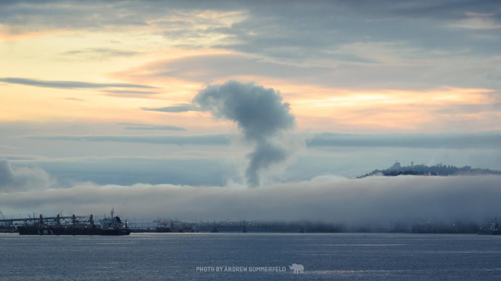 Good Morning, Fog Bank by Andrew Sommerfeld